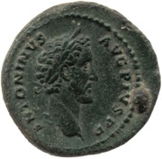 Quadrans - Antoninus Pius TR POT COS IIII S C obverse image
