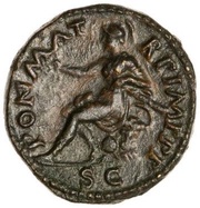 Semis - Nero PON MA TR P IMP P P S C; Roma, Rome, 62-68 reverse image