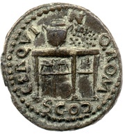 Semis - Nero CER QVINQ ROM CO S C, Rome, 62-68 reverse image