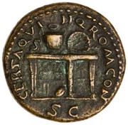 Semis - Nero CERTA QVINQ ROM CON S S C, Rome, 62-68 reverse image