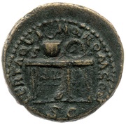 Semis - Nero CERTA QVINQ ROM CON S S C, Rome, 62-68 reverse image