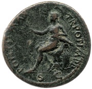 Semis - Nero PONTIF MAX TR POT IMP P P S C; Roma, Rome, 62-68 reverse image