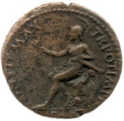 Semis - Nero PONTIF MAX TR POT IMP P P S C; Roma, Rome, 62-68 reverse image