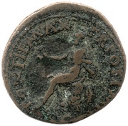 Semis - Nero PONTIF MAX TR POT IMP P P S C; Roma, Rome, 62-68 reverse image