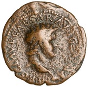 Semis - Nero PONTIF MAX TR POT IMP P P S C; Roma obverse image