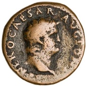 Semis - Nero PONTIF MAX TR POT P P S C; Roma obverse image