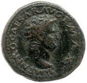 Semis - Nero TRIB POT P P S C; Roma obverse image