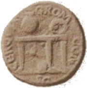 Semis - Nero CER QVINQ ROM CON S C, Rome, 62-68 reverse image