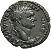 Semis - Domitian PRINCEPS IVVENTVTIS obverse image