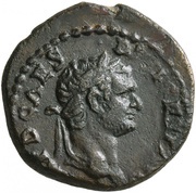 Semis - Domitian CERES AVGVST; Ceres obverse image