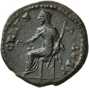 Semis - Domitian CERES AVGVST; Ceres, Rome, 81 reverse image