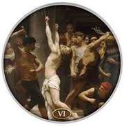 500 Francs The Flagellation of Our Lord Jesus Chris, Cameroon, 2021 reverse image