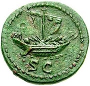 Semis - Domitian S C, Rome, 84-85 reverse image