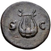 Semis S C; Apollo, Rome, 85 reverse image