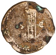 Semis S C; Apollo, Rome, 85 reverse image
