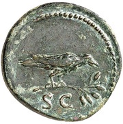 Semis S C; Apollo, Rome, 85 reverse image