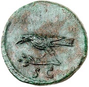 Semis S C; Apollo, Rome, 90-91 reverse image