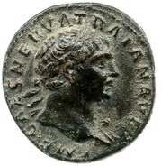 Semis - Trajan S C; Hercules obverse image