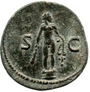 Semis - Trajan S C; Hercules, Rome, 114-117 reverse image
