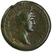Semis - Hadrian P M TR P COS III S C obverse image