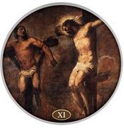 500 Francs Christ and the Good Thief, Cameroon, 2021 reverse image