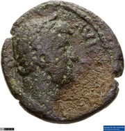 Semis - Hadrian COS III P P S C obverse image