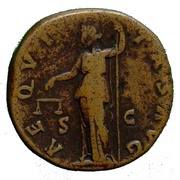 Semis - Hadrian COS III P P, Rome, 129-130 reverse image