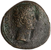 As - Augustus AVGVSTVS obverse image