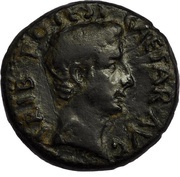 As - Augustus P CARISIVS LEG AVGVSTI obverse image