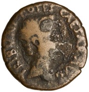 As - Augustus P CARISIVS LEG AVGVSTI obverse image