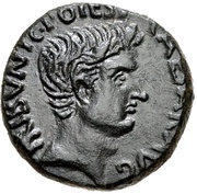As - Augustus P CARISIVS LEG AVGVSTI obverse image