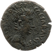 As - Augustus P CARISIVS LEG AVGVSTI obverse image