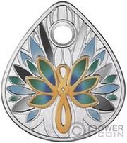 500 Francs Dragonfly pendant, Cameroon, 2021 reverse image