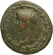 As - Tiberius TI CAESAR DIVI AVG F IMP VIII obverse image
