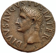 As - Augustus PROVIDENT S C obverse image