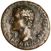 As - Tiberius PONTIF MAXIM TRIBVN POTEST XXXVI S C obverse image