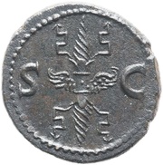 As - Augustus S C, Rome, 34-37 reverse image