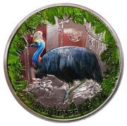 500 Francs Cassowary, Cameroon, 2021 reverse image