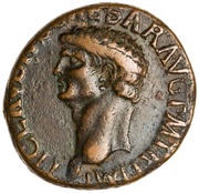 As - Claudius S C; Minerva obverse image
