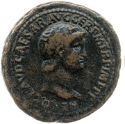 As - Nero PONTIF MAX TR P IMP P P obverse image