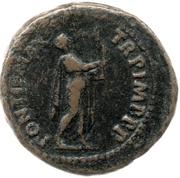 As - Nero PONTIF MAX TR P IMP P P, Rome, 62-68 reverse image
