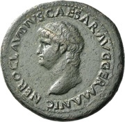 As - Nero PONTIF MAX TR P IMP P P obverse image