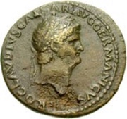 As - Nero PONTIF MAX TR POT IMP P P obverse image