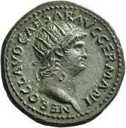 As - Nero PONTIF MAX TR P IMP P P S C I obverse image