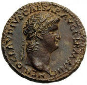 As - Nero PONTIF MAX TR POT IMP P P S C I obverse image