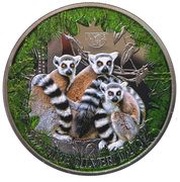 500 Francs Lemur, Cameroon, 2021 reverse image