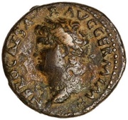 As - Nero PACE P R VBIQ PARTA IANVM CLVSIT S C obverse image