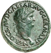 As - Nero PONTIF MAX TR POT IMP P P S C I obverse image