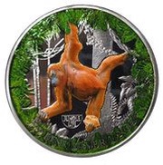 500 Francs Orangutan, Cameroon, 2021 reverse image