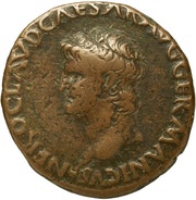 As - Nero PONTIF MAX TR POT IMP P P S C I obverse image